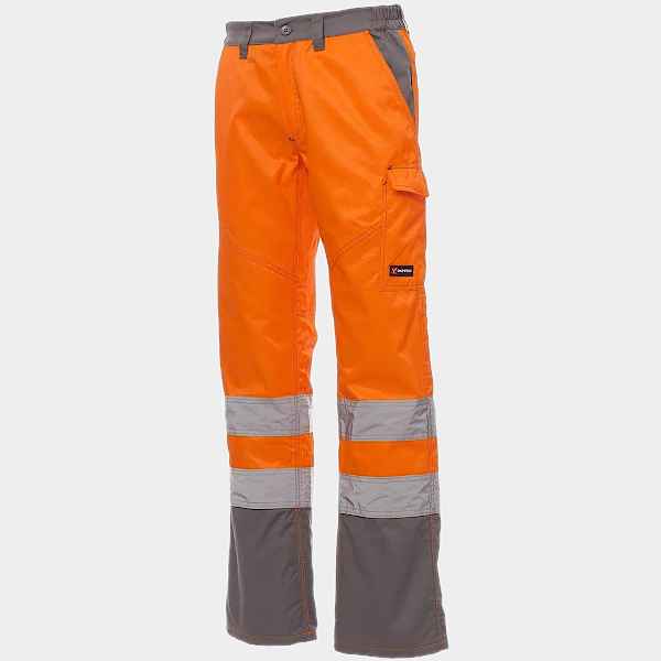 Ανακλαστικό Παντελόνι Εργασίας CHARTER POLAR PAYPER Πορτοκαλί-Γκρι-1